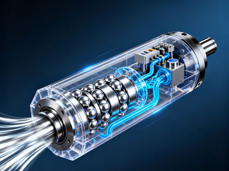 The weapon behind the mirror - the submicron world of grinding electric spindles